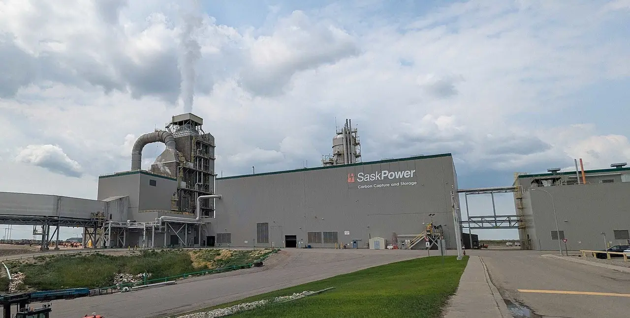 SaskPower carbon capture facility at Boundary Dam, 2025